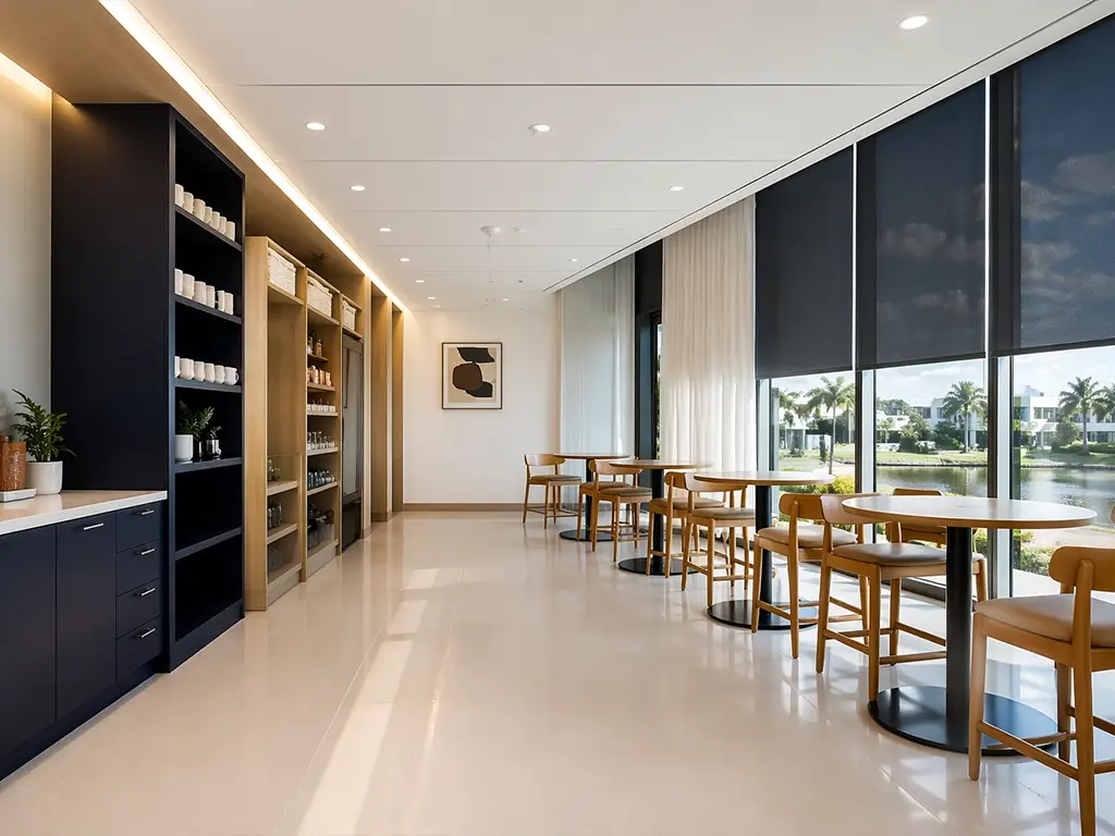 HVAC Projects in Retail Space in UAE - Al-Arabia-Real-Estate-Ground-Shops