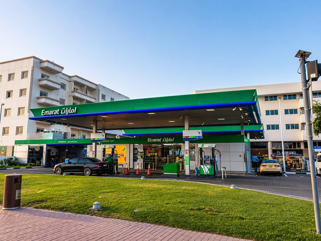 Mistyref HVAC Systems Utility Spaces in UAE - Emarat Petrol StationEmarat Petrol Station