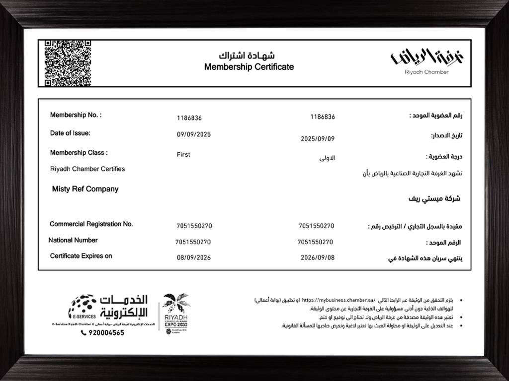 Certified HVAC Contractors Company in Saudi Arabia - Mistyref